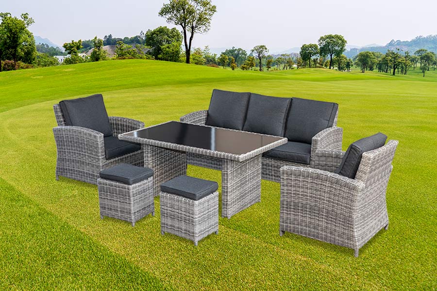 6pcs 3 Seat Bia Tolg Suíochán